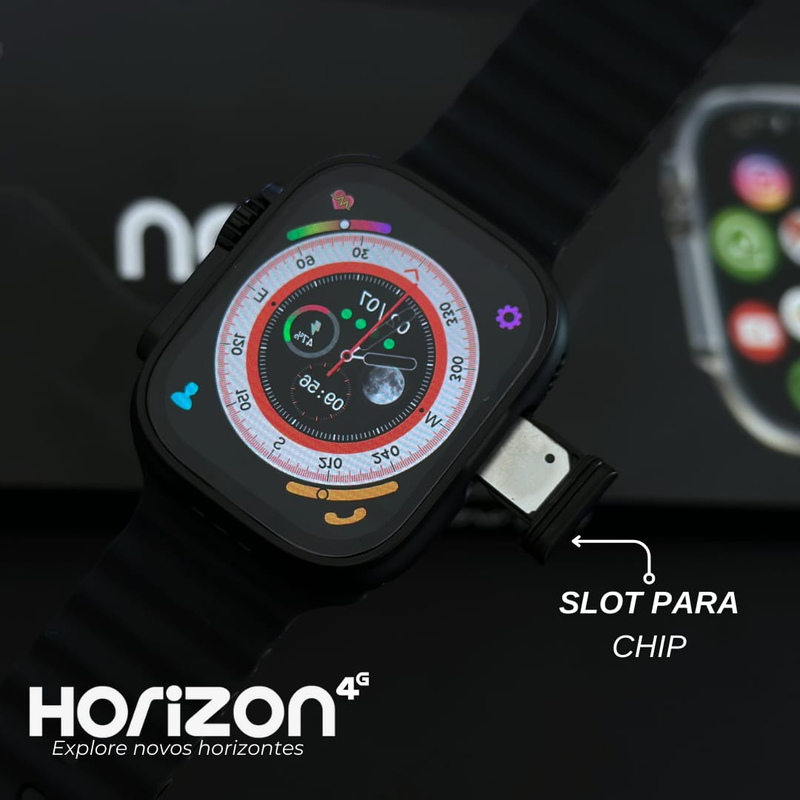 SMARTWATCH HORIZON 4G + BRINDES