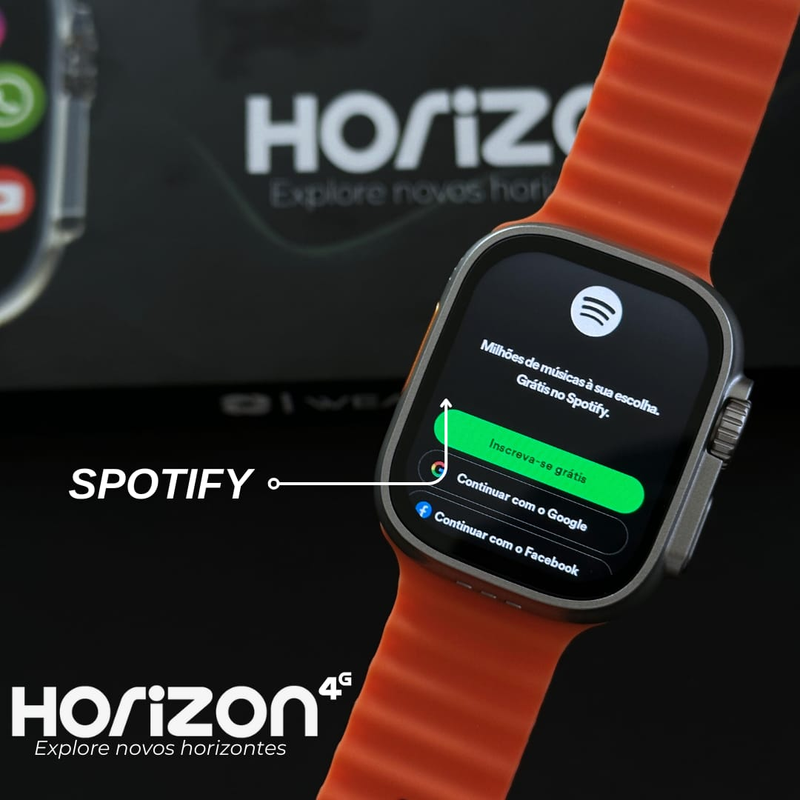 SMARTWATCH HORIZON 4G + BRINDES